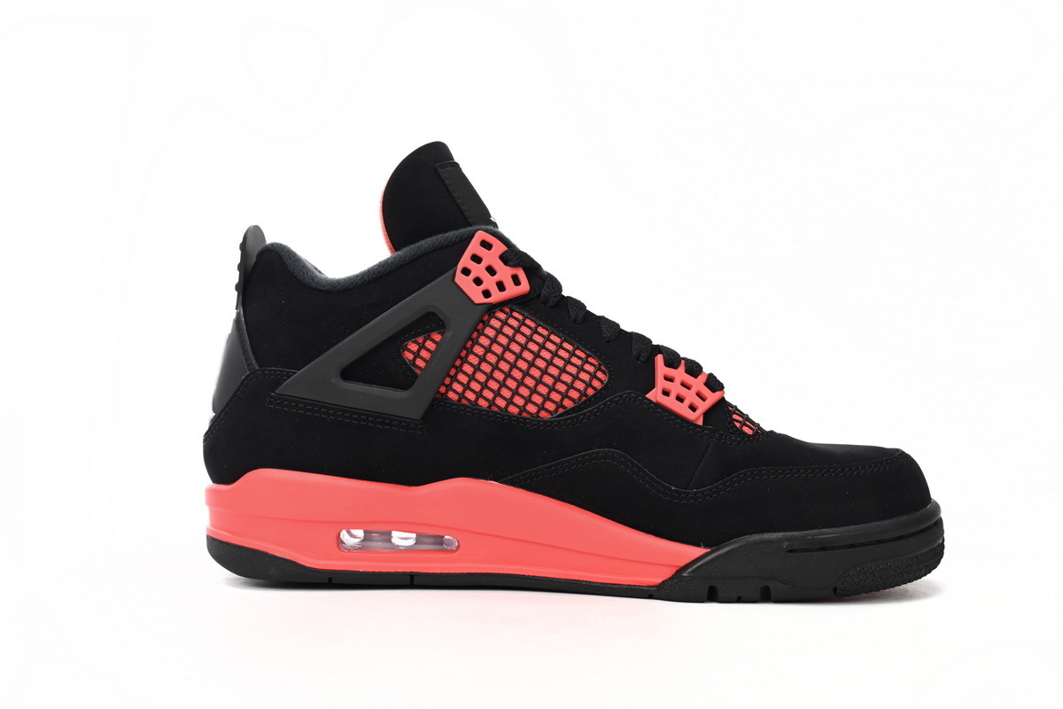 【Black 5 Sale】Top Version  Air Jordan 4 Retro Red Thunder CT8527-016