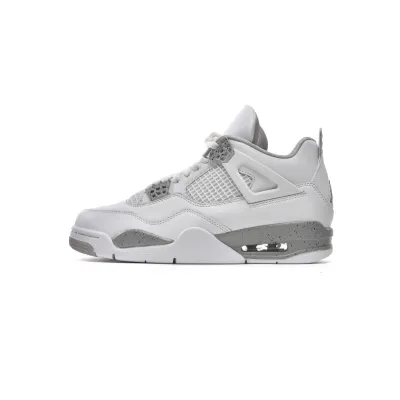 【Black 5 Sale】Top Version  Air Jordan 4 Retro White Oreo CT8527-100 01