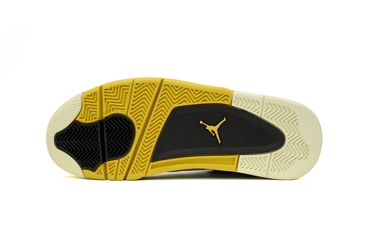 【Black 5 Sale】Top Version  AIR JORDAN 4 VIVID SULFUR AQ9129-101
