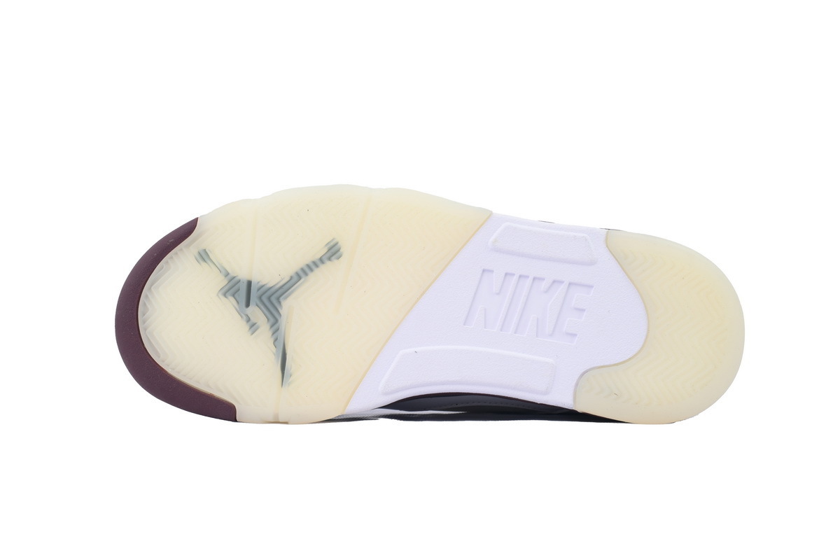 【Black 5 Sale】Top Version A Ma Maniére x Air Jordan 5 Retro OG Violet Ore IB1528-100