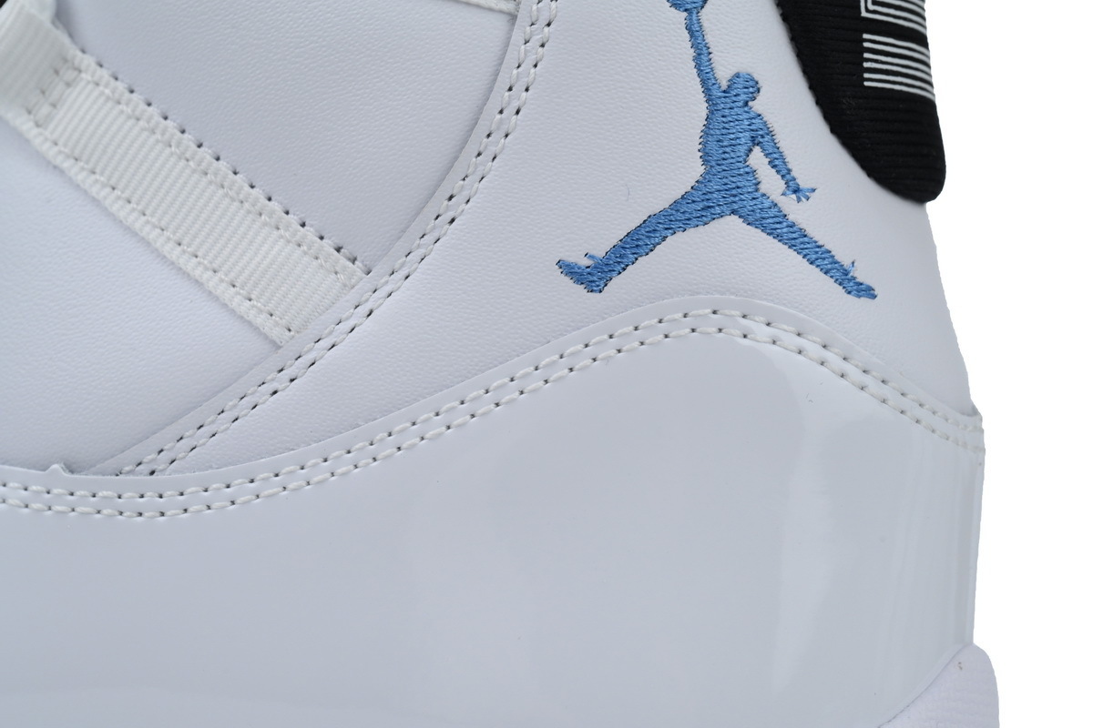 【Black 5 Sale】Top Version Air Jordan 11 Retro 'Columbia / Legend Blue CT8012-104