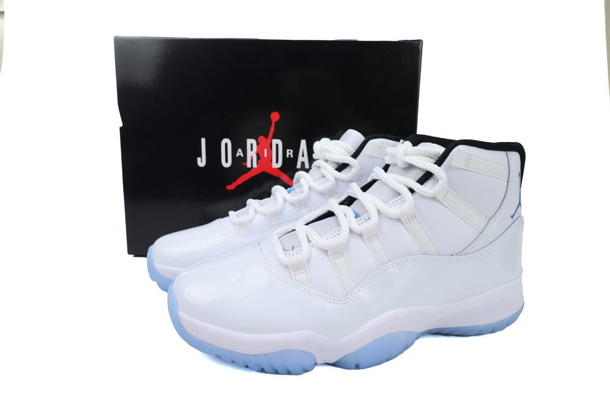 【Black 5 Sale】Top Version Air Jordan 11 Retro 'Columbia / Legend Blue CT8012-104