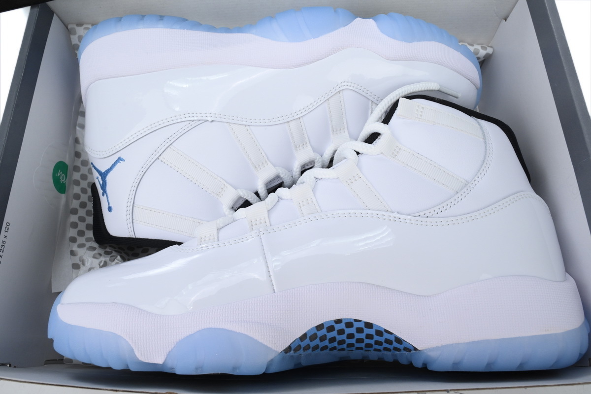 【Black 5 Sale】Top Version Air Jordan 11 Retro 'Columbia / Legend Blue CT8012-104
