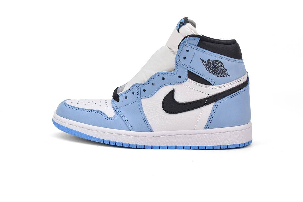 【Black 5 Sale】Top Version Air Jordan 1 High OG University Blue 555088-134