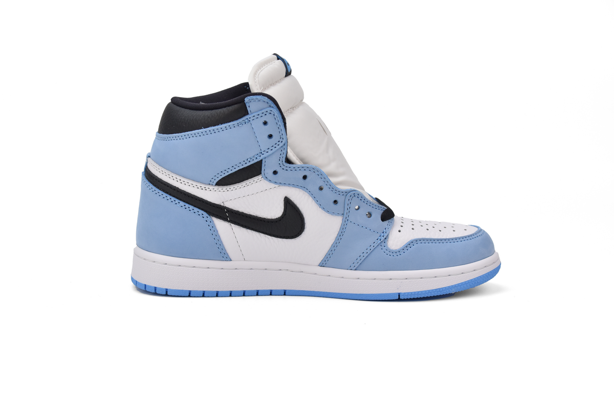 【Black 5 Sale】Top Version Air Jordan 1 High OG University Blue 555088-134