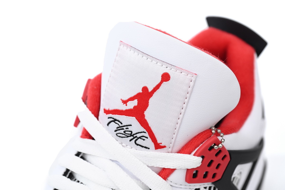 【Black 5 Sale】Top Version Air Jordan 4 Fire Red DC7770-160
