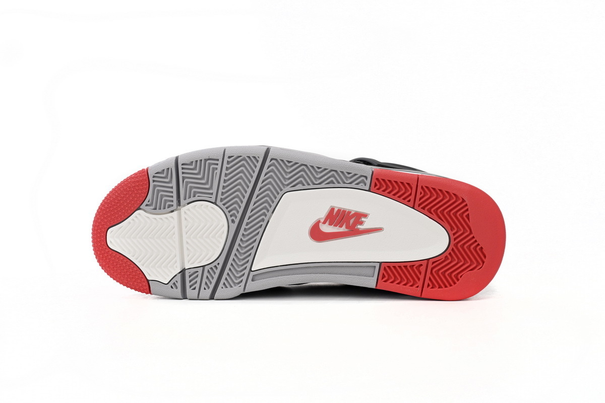 【Black 5 Sale】Top Version Air Jordan 4 Retro Bred 308497-060