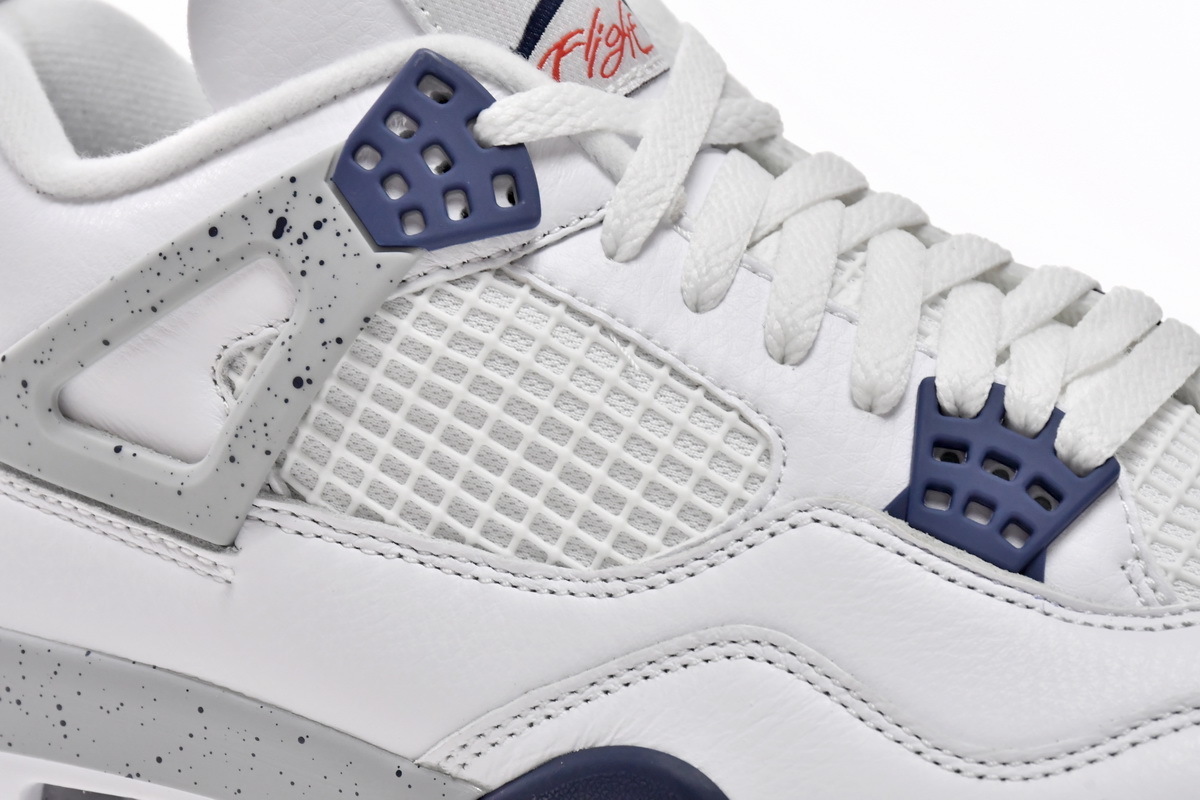 【Black 5 Sale】Top Version Air Jordan 4 Retro Midnight Navy DH6927-140