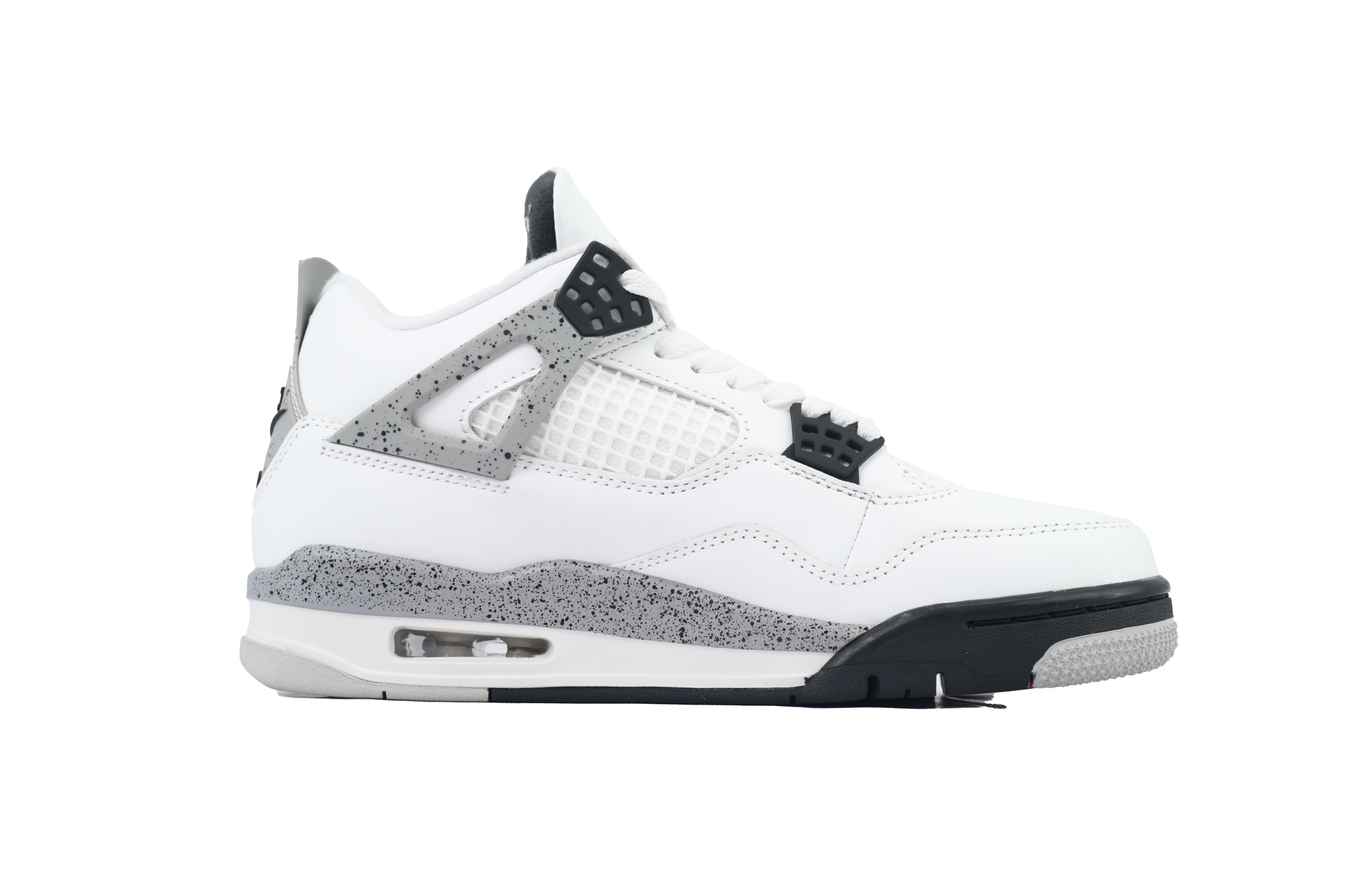 【Black 5 Sale】Top Version Air Jordan 4 Retro OG White Cement FV5029-100