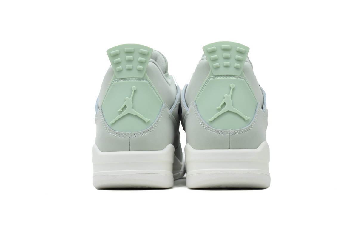 【Black 5 Sale】Top Version Air Jordan 4 Retro Seafoam Sail HV0823-003