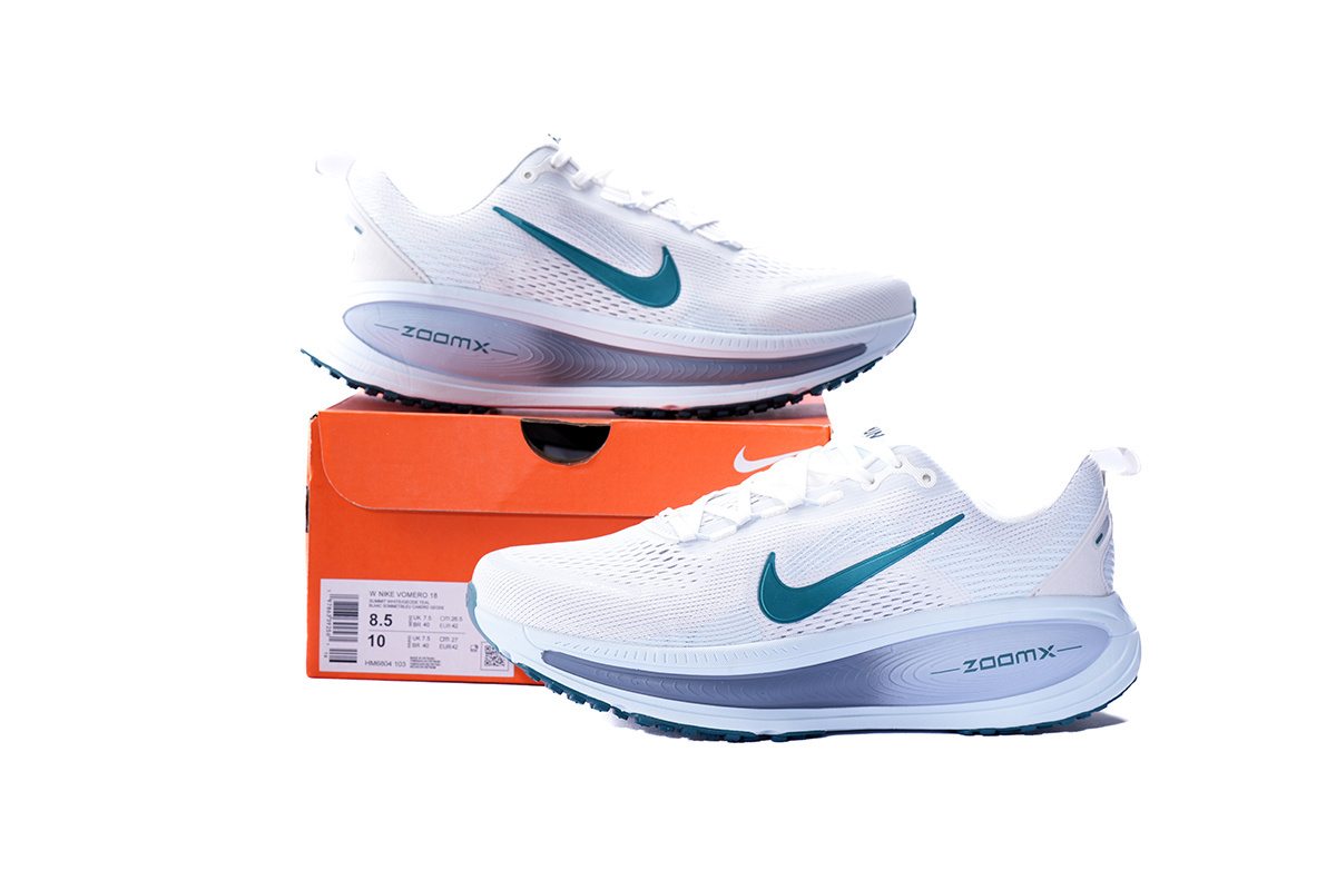 NIKE Vomero 18 Summit White Geode Teal HM6804-103