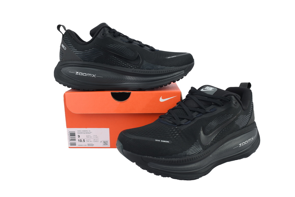 NIKE Vomero 18 Triple Black HM6803-005