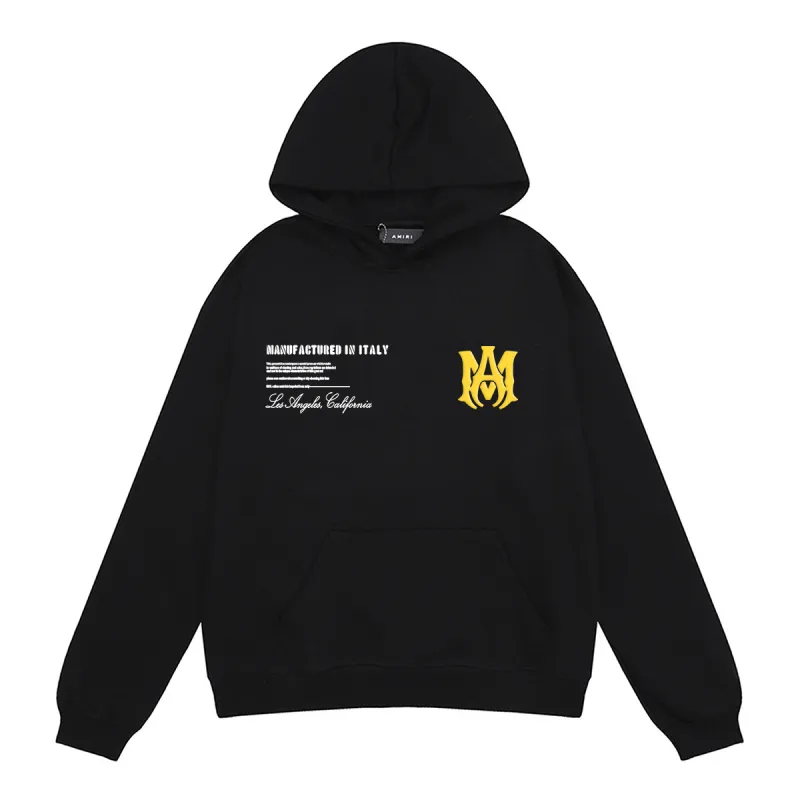 AMIRI Arts District Hoodie #9280 Black/White