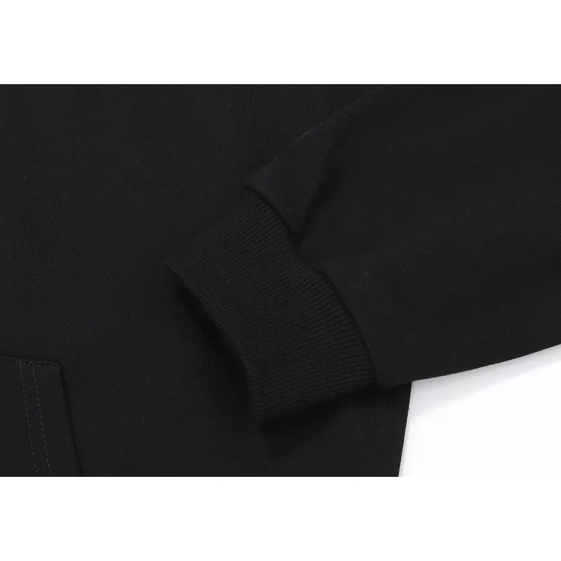 AMIRI Ma Bar Logo Hoodie #9263 Black/White