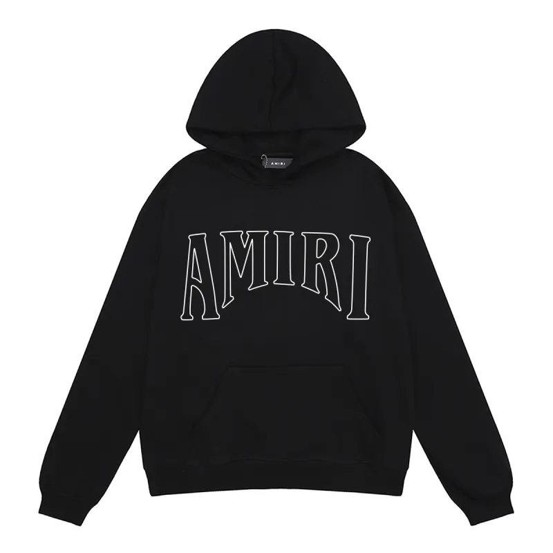 AMIRI Sun Hoodie #9278 Black/White