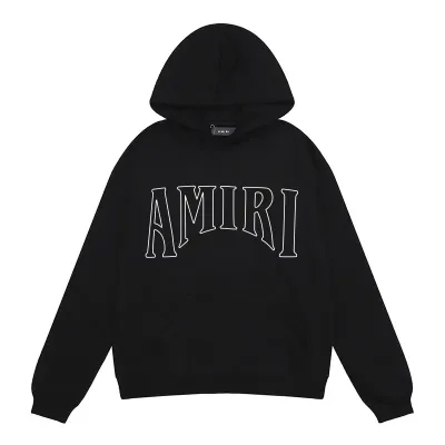 AMIRI Sun Hoodie #9278 Black/White 02