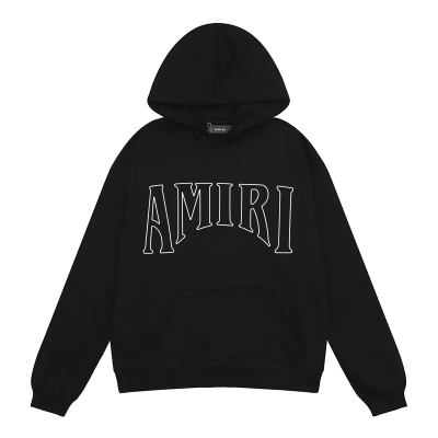 AMIRI Sun Hoodie #9278 Black/White 02