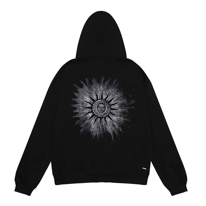 AMIRI Sun Hoodie #9278 Black/White
