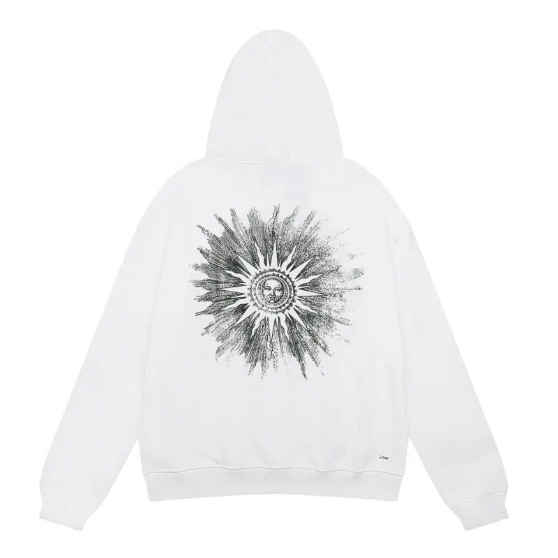 AMIRI Sun Hoodie #9278 Black/White