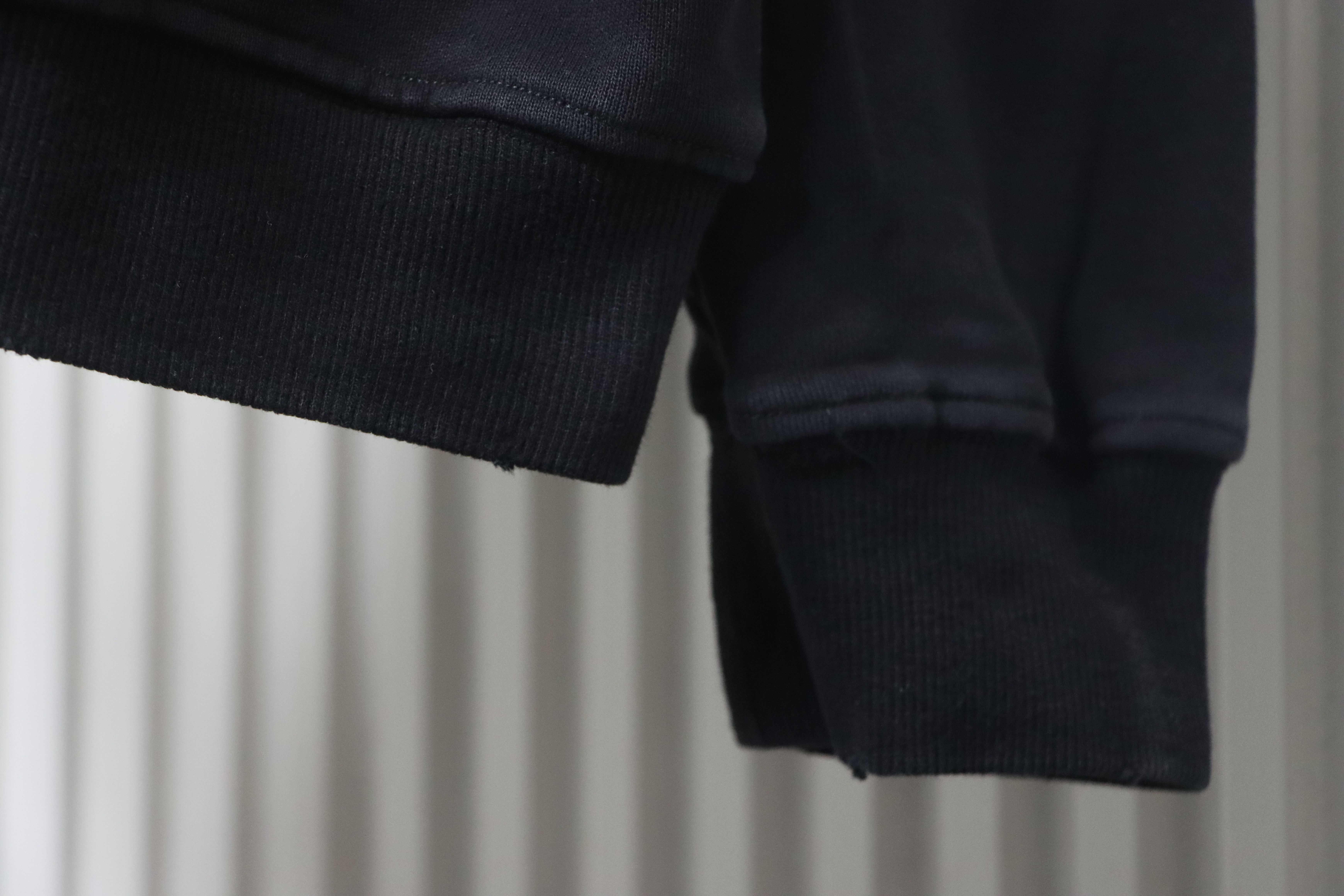 Gucci Washed Hand-Painted Letter Crew Neck Sweatshirt