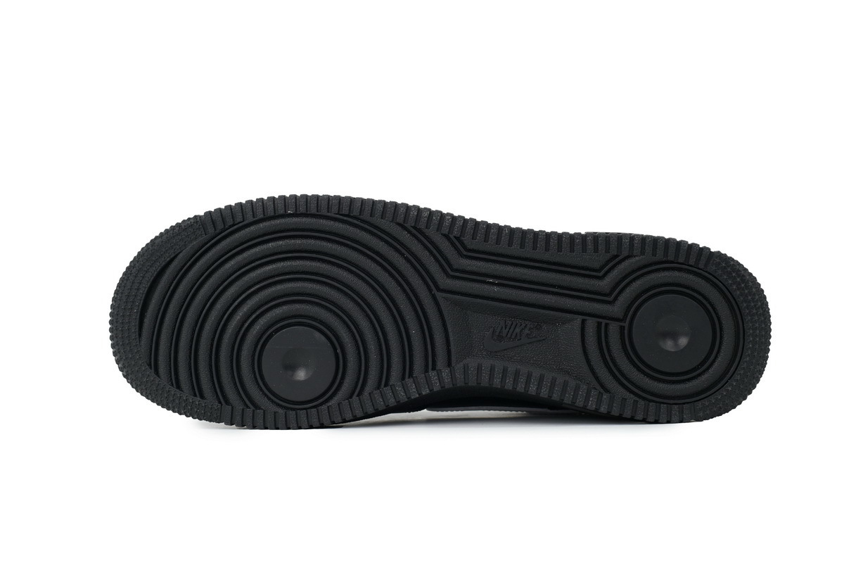 Nike Supreme x Air Force 1 Low Box Logo - Black White CU9225-002