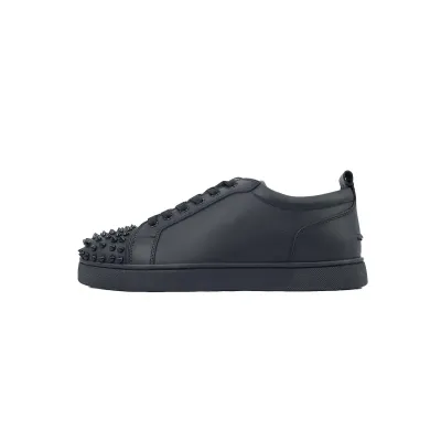 Christian Louboutin Louis Junior Spikes Flat Black 1130573CM53 01