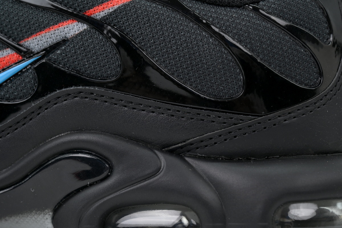 Nike Air Max Plus Multi Swoosh - Black Bright Crimson FJ4224-001 