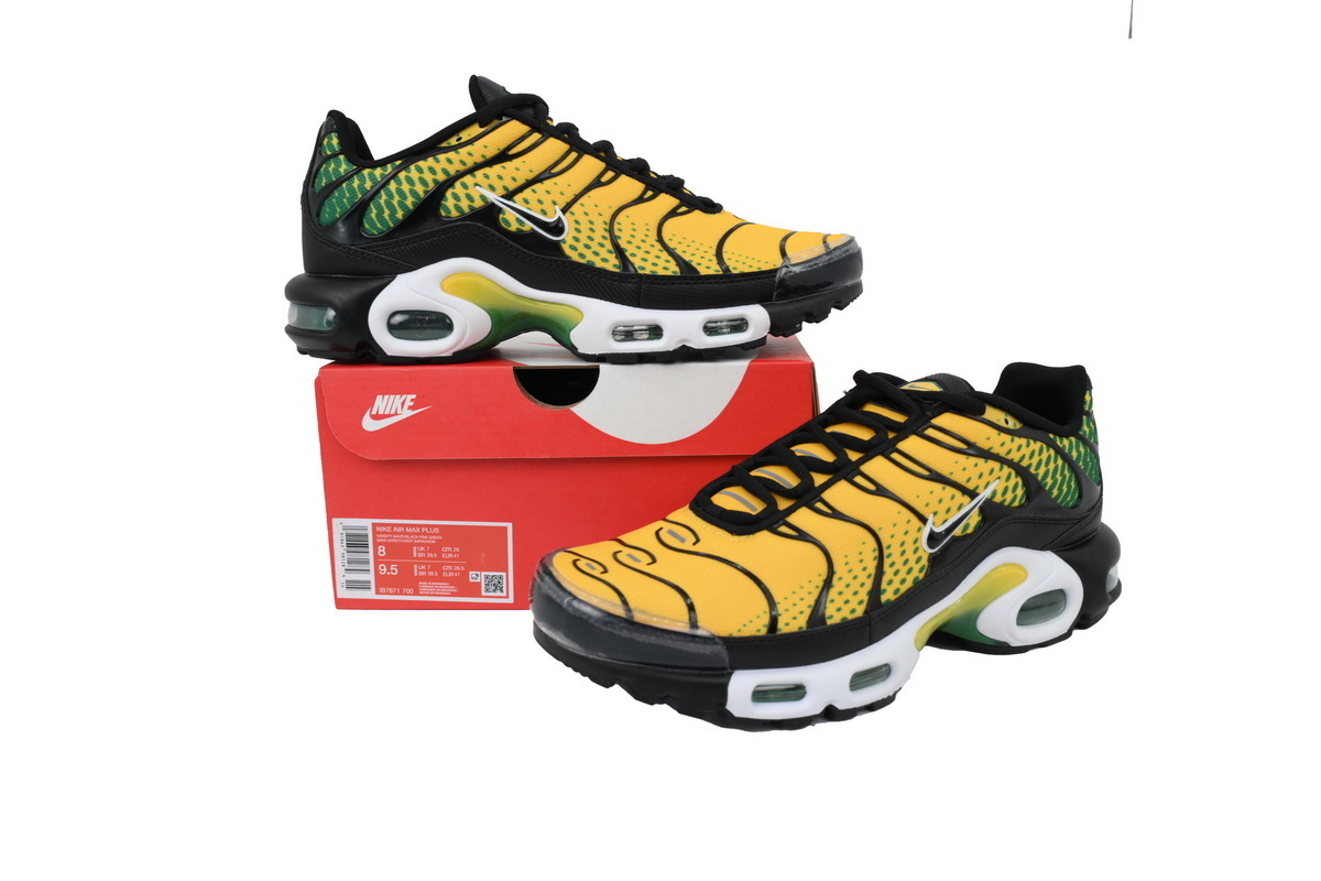 Nike Air Max Plus Varsity Maize Pine Green IB7671-700 
