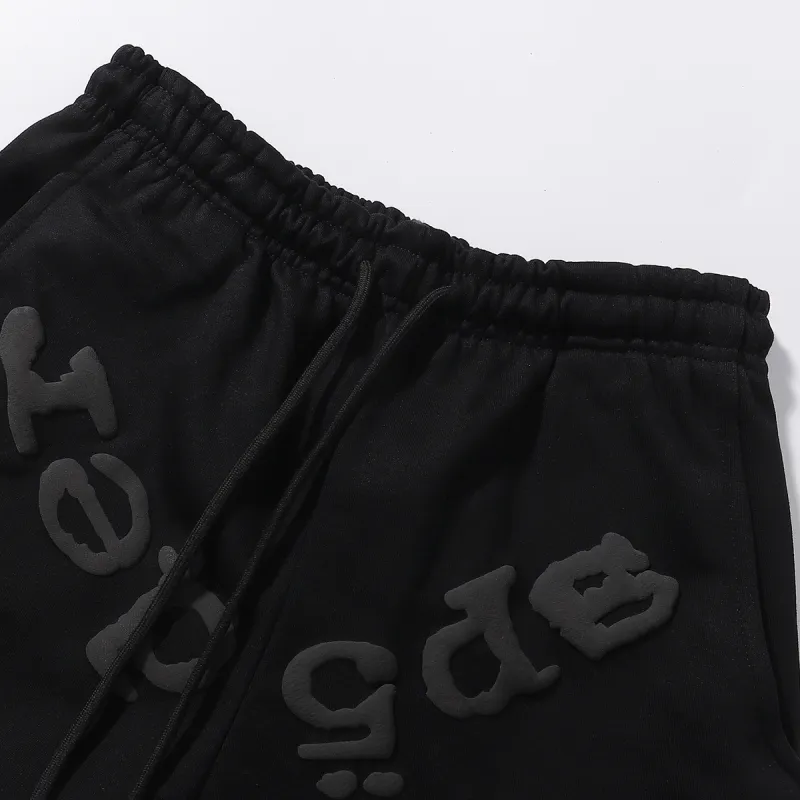 Sp5der Phantom Web Hoodie & Sweatpant Set Black