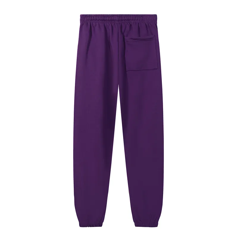 Sp5der Star OG Web V2 Hoodie & Sweatpant Set Purple