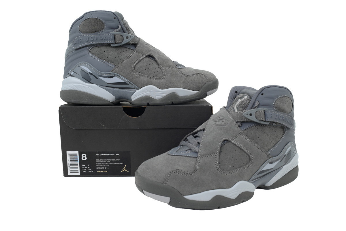Air Jordan 8 Retro Cool Grey 305381-014