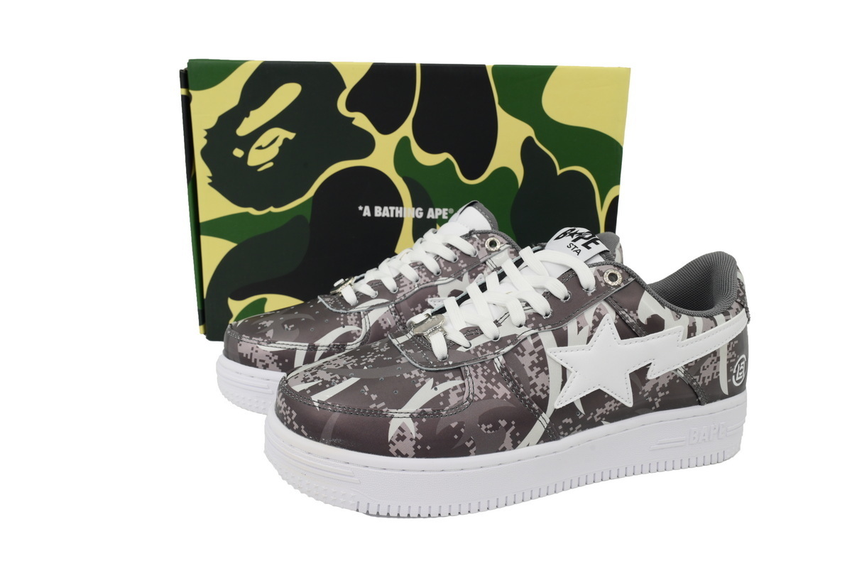 A Bathing Ape Bape Dark Gray Camouflage OZX-SHM931- 911P