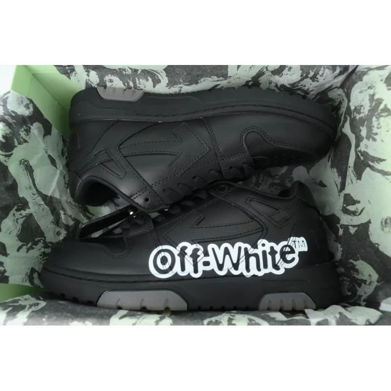 Off-White Out Of Office Black Print OMIA189S 22LEA004 1001