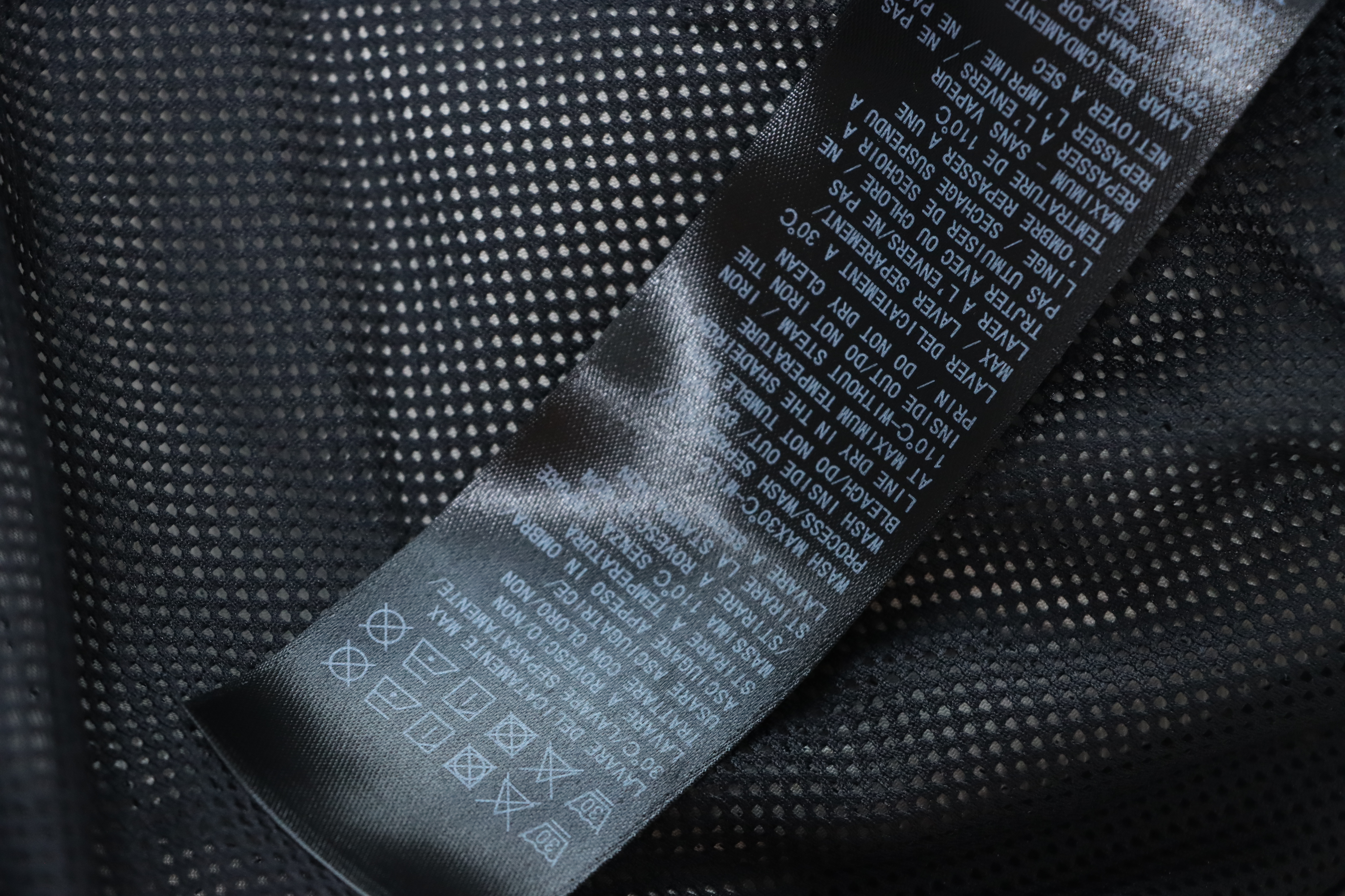 Balenciaga Embroidered Plaid Stand-up Collar Half-zip Jacket White