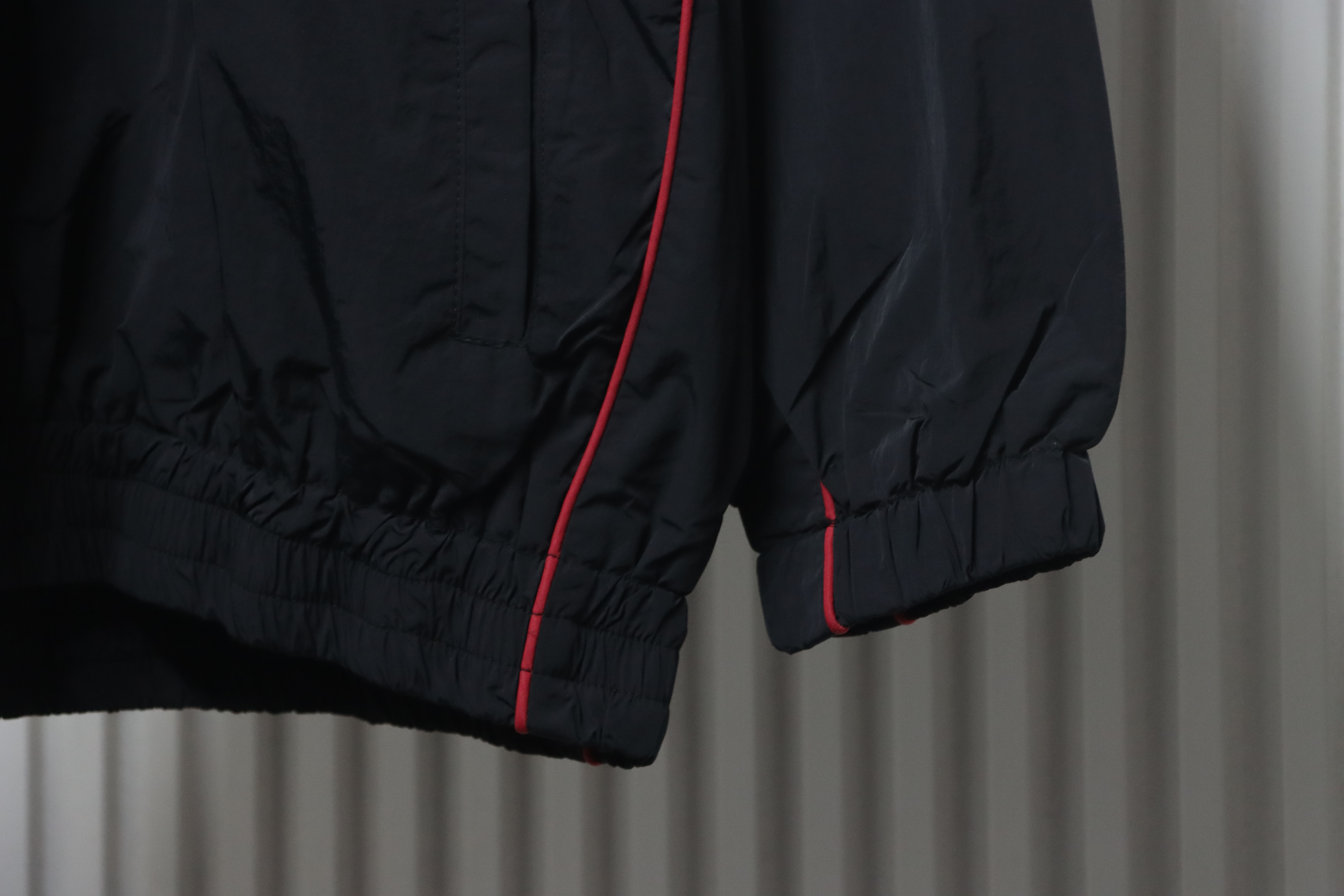 Balenciaga Letter Embroidery Zipper Jacket Black