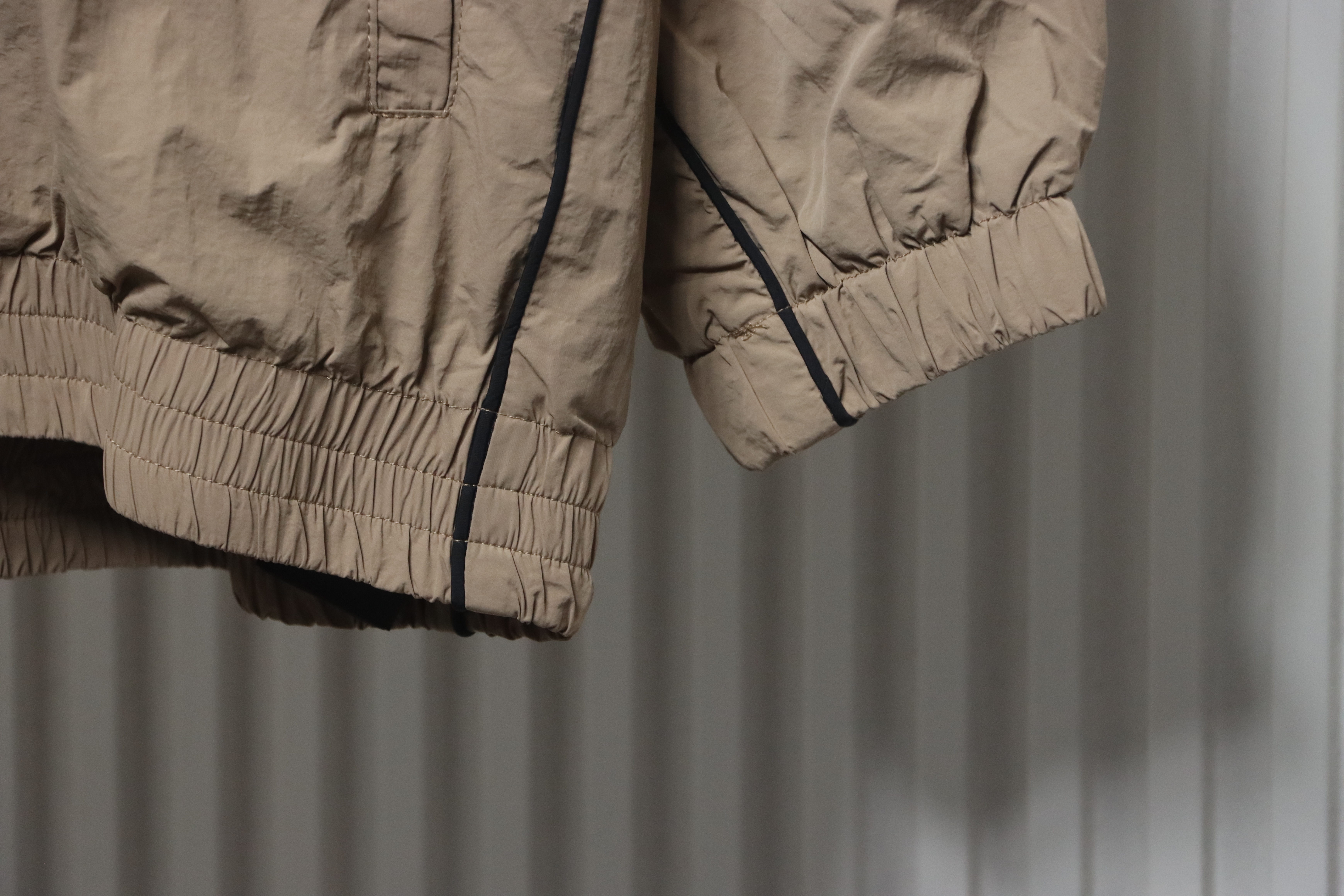 Balenciaga Letter Embroidery Zipper Jacket Browm