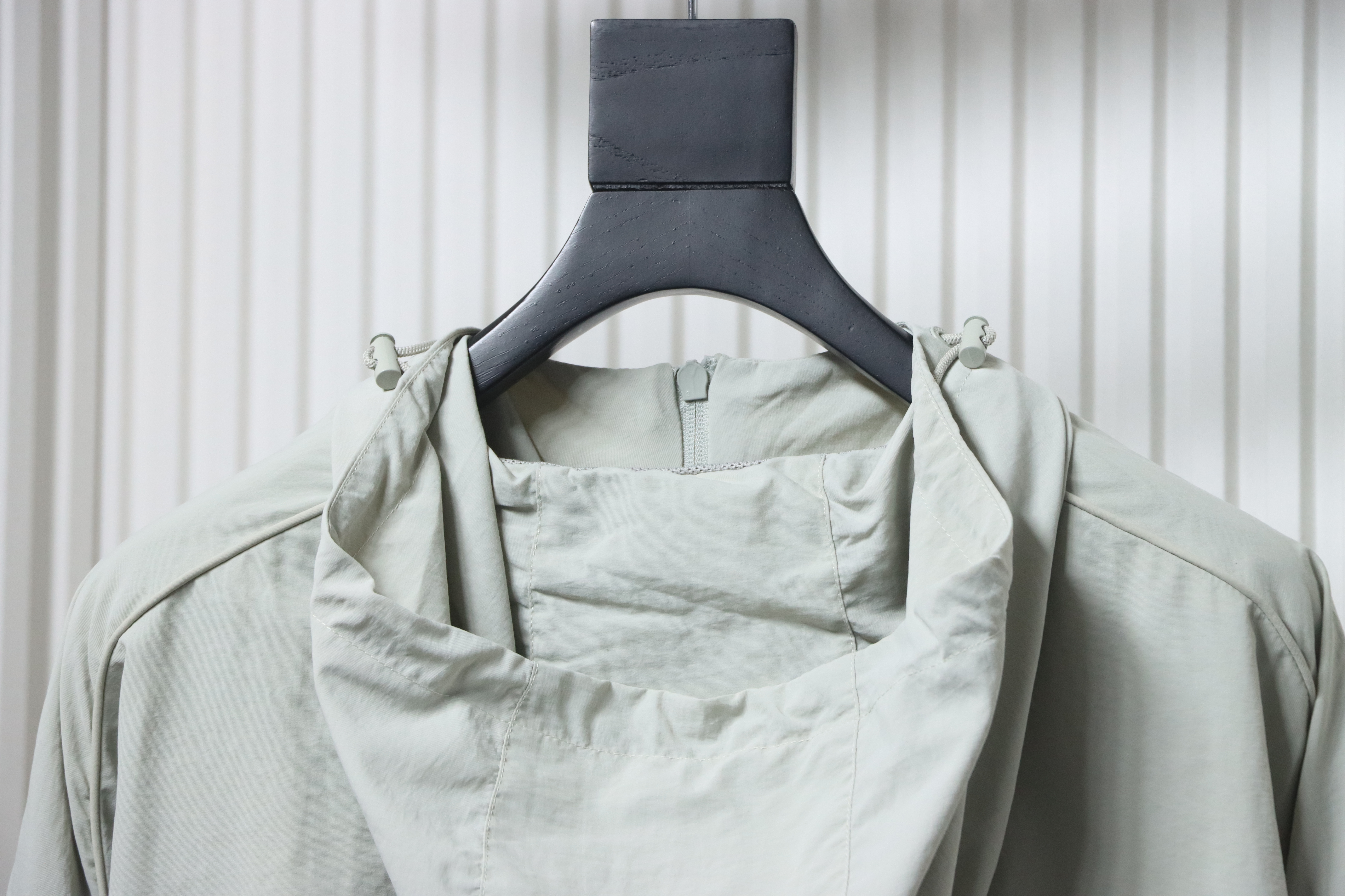 Balenciaga Letter Embroidery Zipper Jacket White