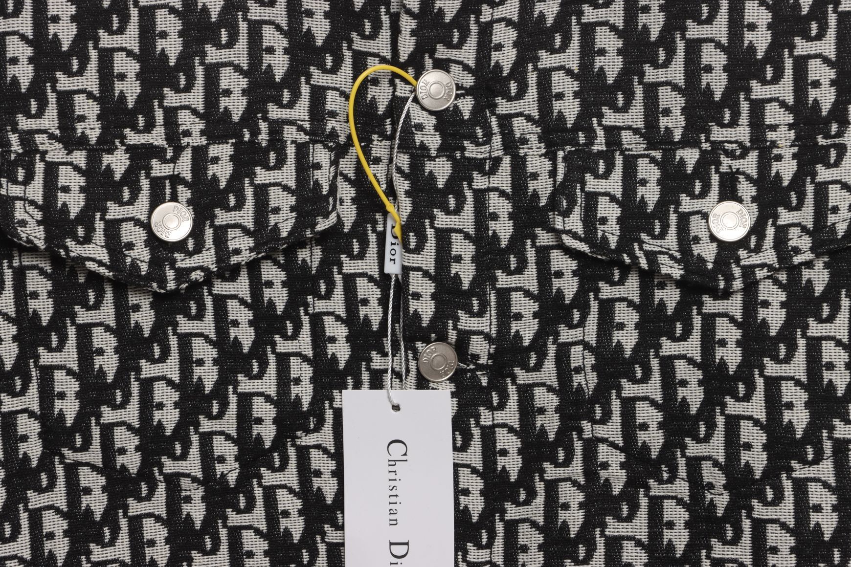 Dior Classic Monogram All-over Jacquard Silk Jacket