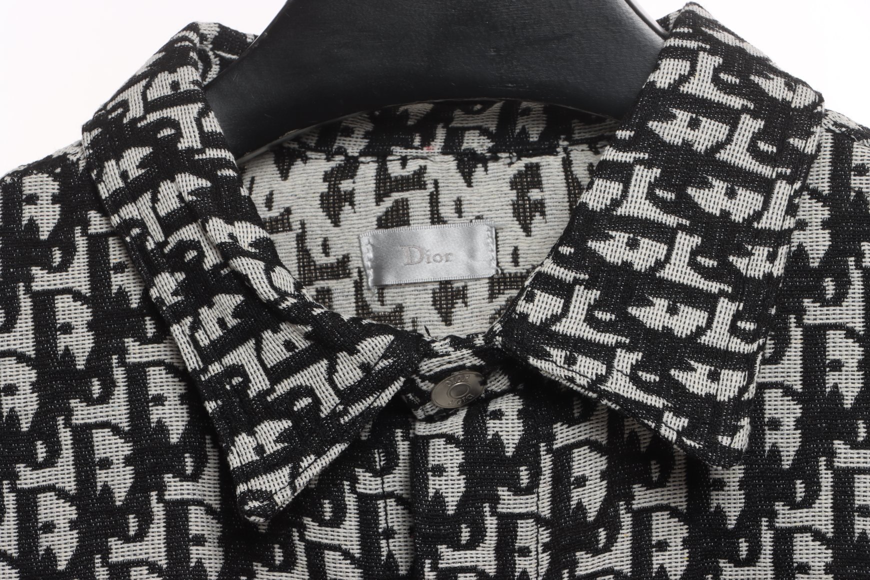 Dior Classic Monogram All-over Jacquard Silk Jacket