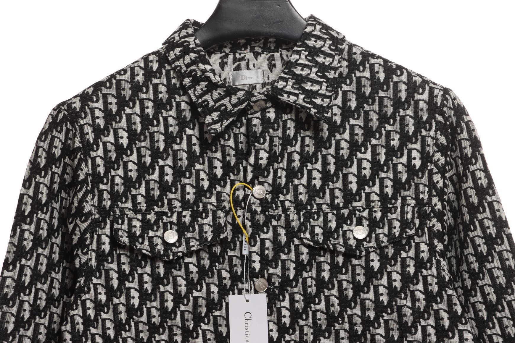 Dior Classic Monogram All-over Jacquard Silk Jacket