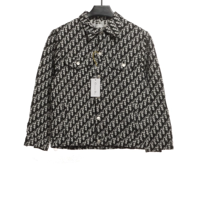 Dior Classic Monogram All-over Jacquard Silk Jacket 01