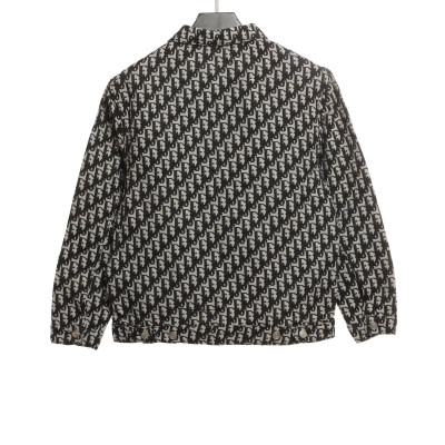 Dior Classic Monogram All-over Jacquard Silk Jacket 02