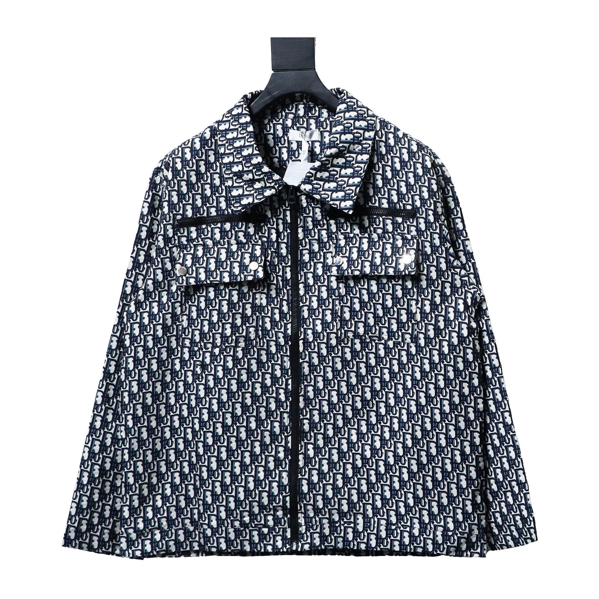 Dior Taffeta Technical Jacquard Fabric Jacket