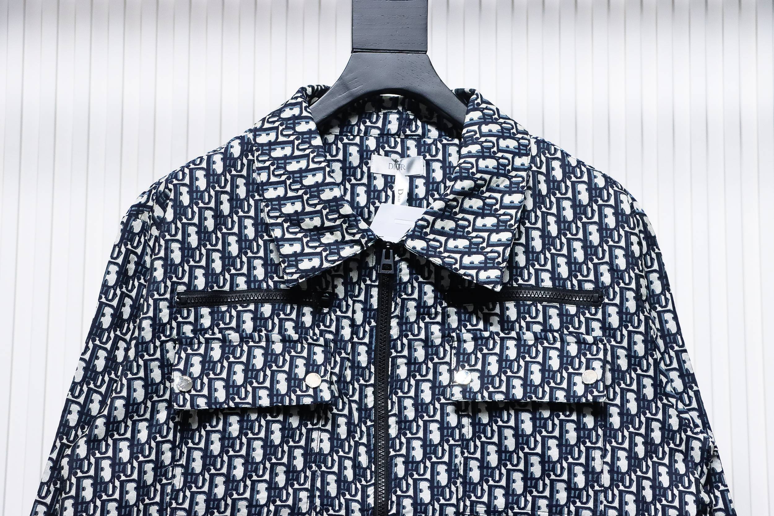 Dior Taffeta Technical Jacquard Fabric Jacket