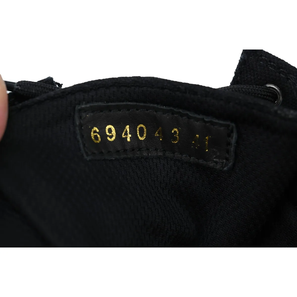 Balenciaga Strike 2MM Lace-up Boots in Black 694060-W2H11-1000