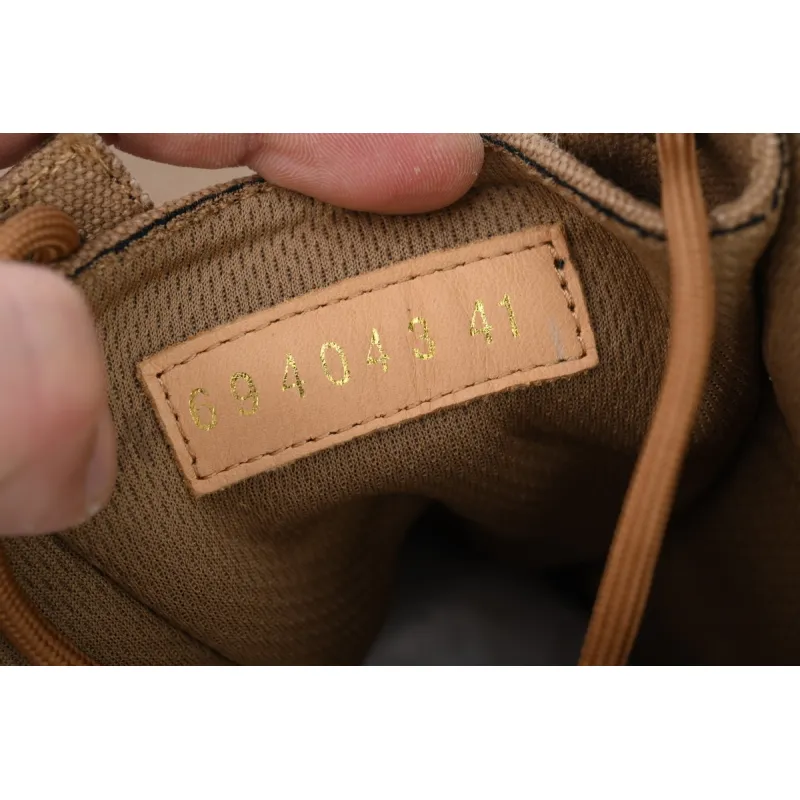 Balenciaga Strike 2MM Lace-up Boots in Brown