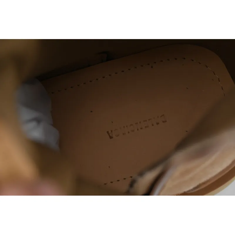 Balenciaga Strike 2MM Lace-up Boots in Brown