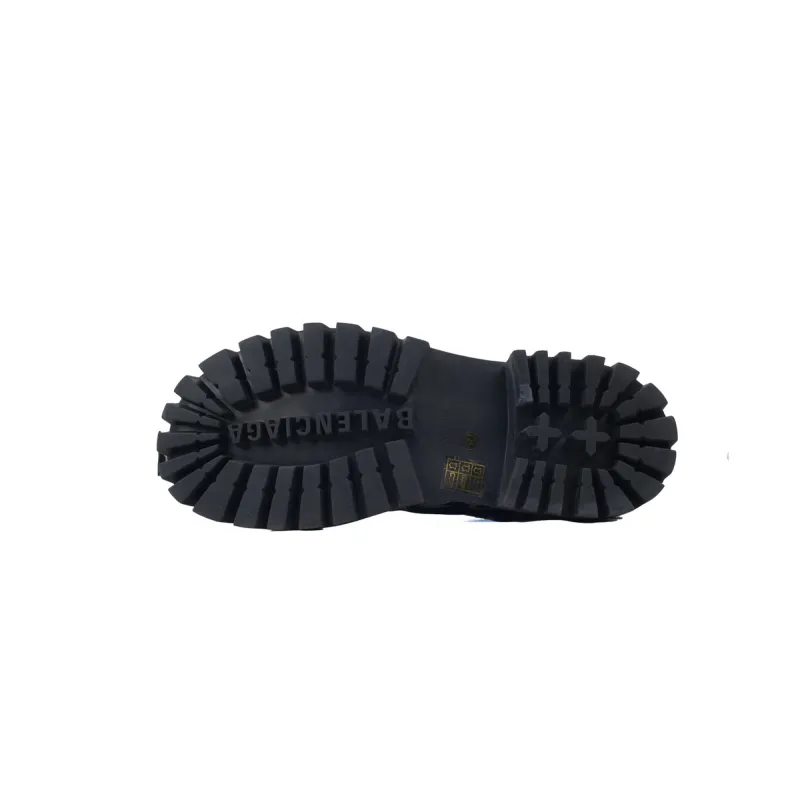 Balenciaga Strike Men's Combat Boot Black 694042W2H131000