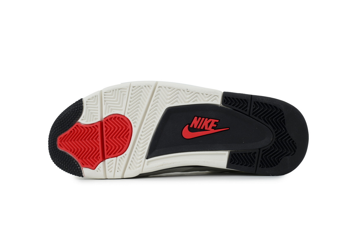 Air Jordan 4 Retro White Black And Red IM4002-100