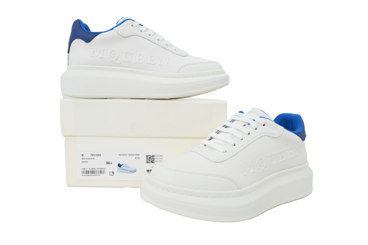 Alexander McQueen Sneaker Blue Tail